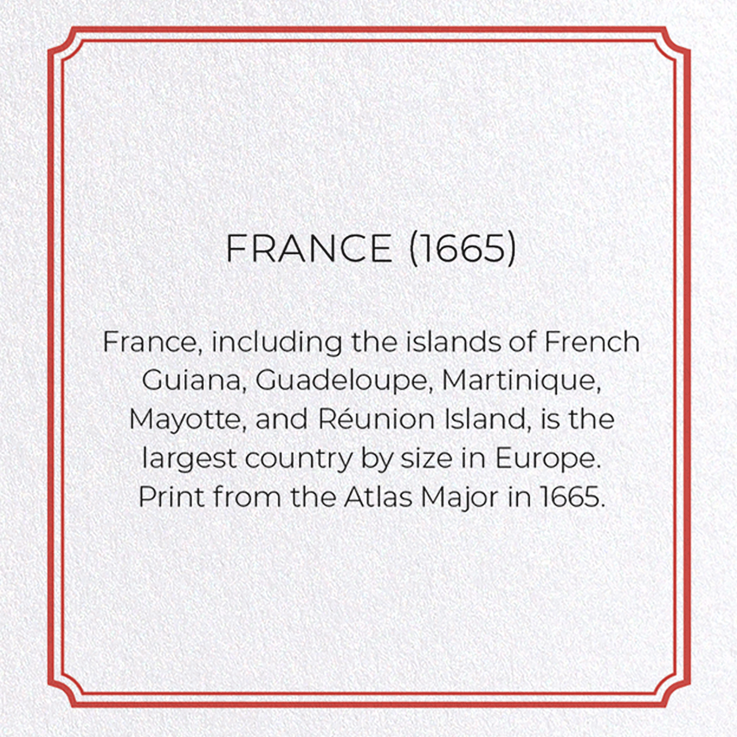 FRANCE (1665)