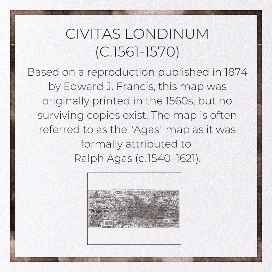 CIVITAS LONDINUM (C.1561-1570)