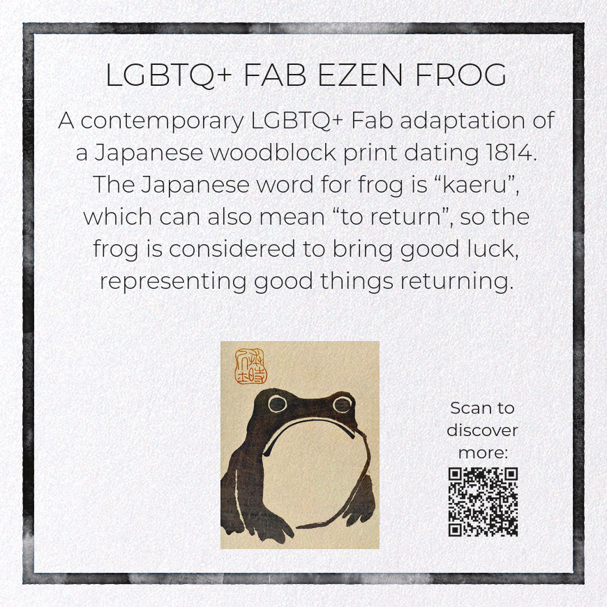 LGBTQ+ FAB EZEN FROG