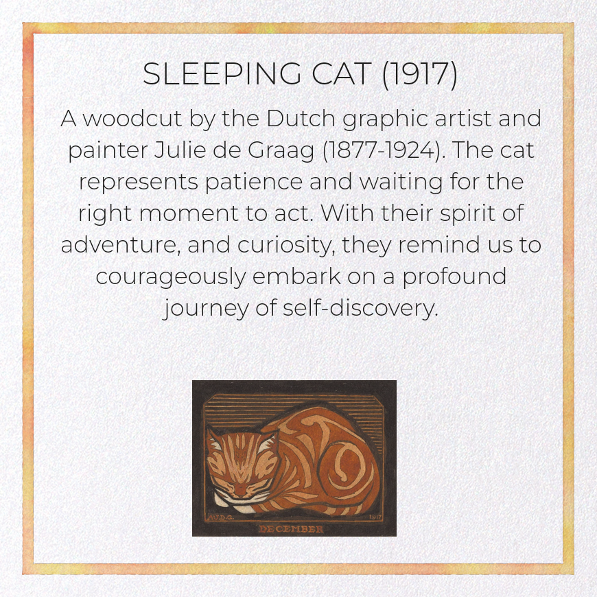SLEEPING CAT (1917)