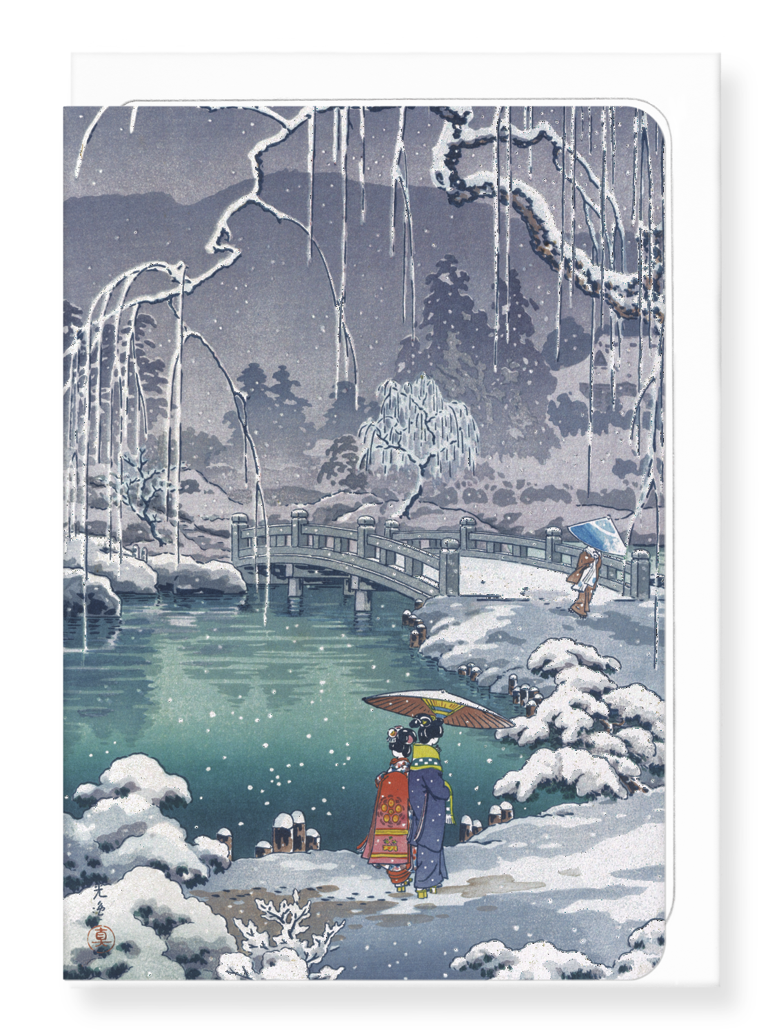 Winter Theme Greeting Cards
