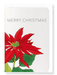 Ezen Designs - Christmas (poinsettia) - Greeting Card - Front