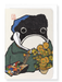 Ezen Designs - Van Gogh Ezen Frog - Greeting Card - Front