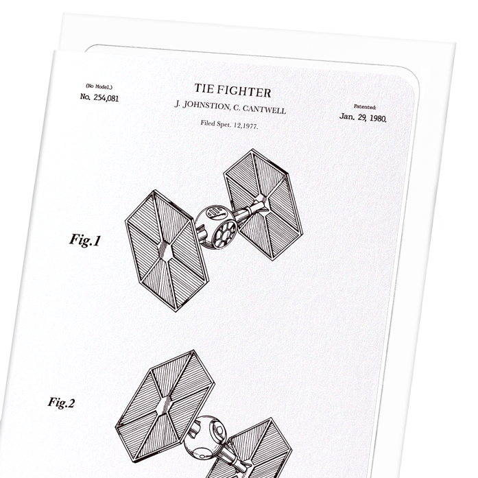 PATENT OF TIE FIGHTER (1980)