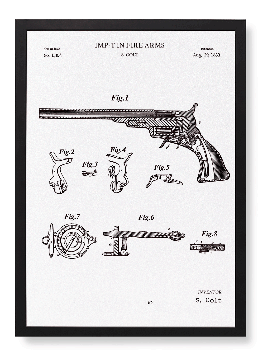 PATENT OF IMP-T IN FIRE ARMS (1839)