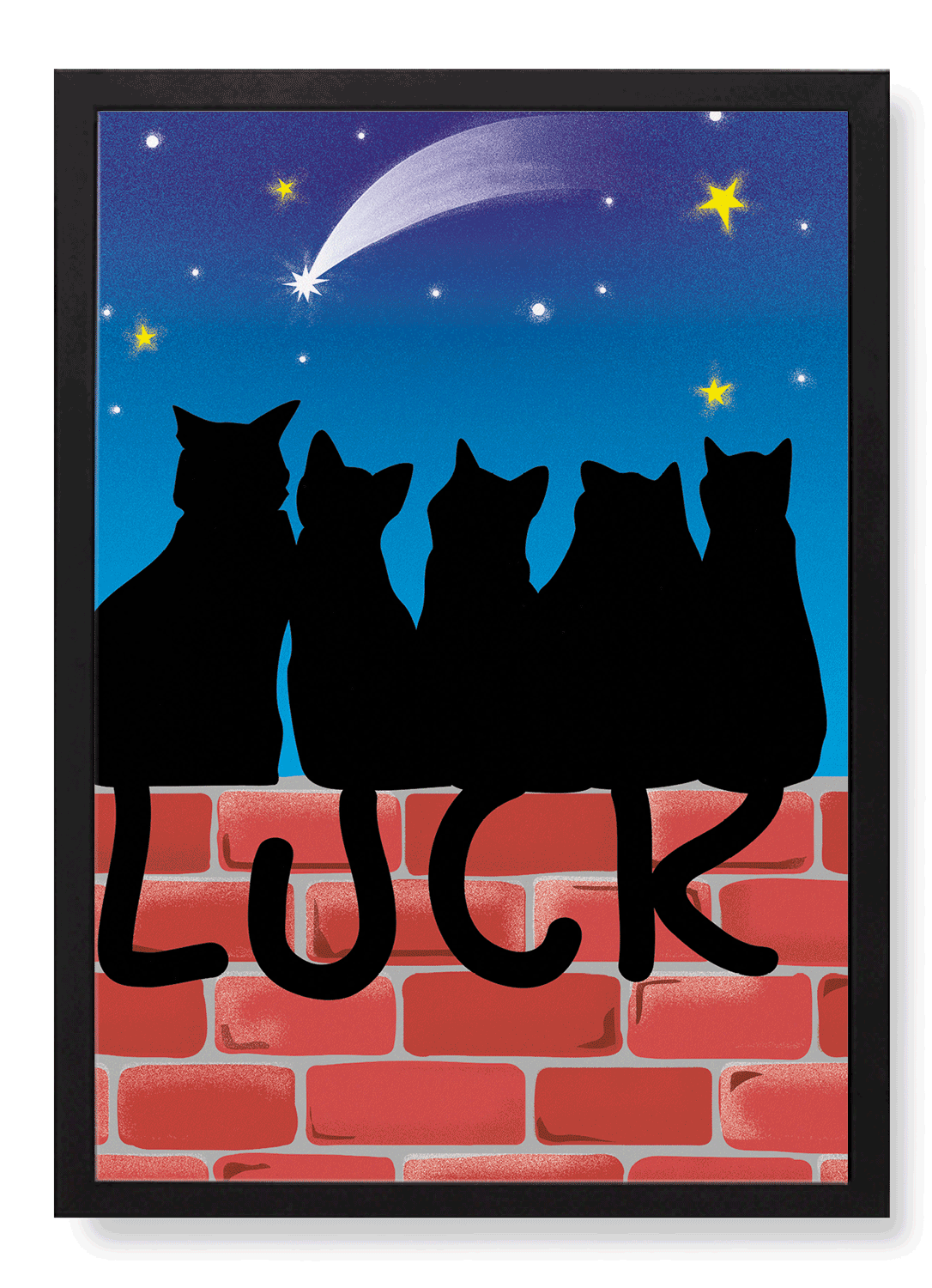 LUCKY BLACK CATS