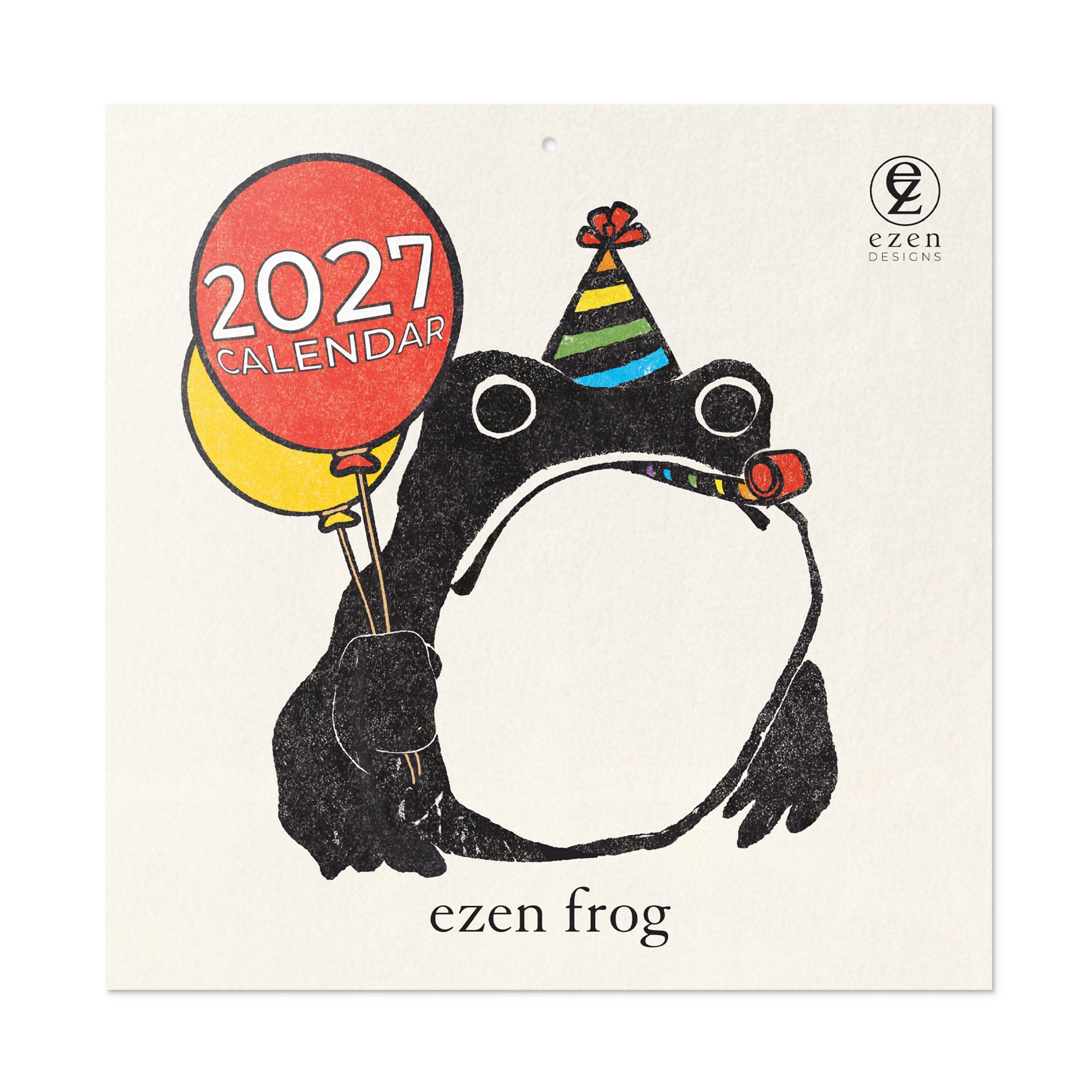 2027 Ezen Frog Wall Calendar