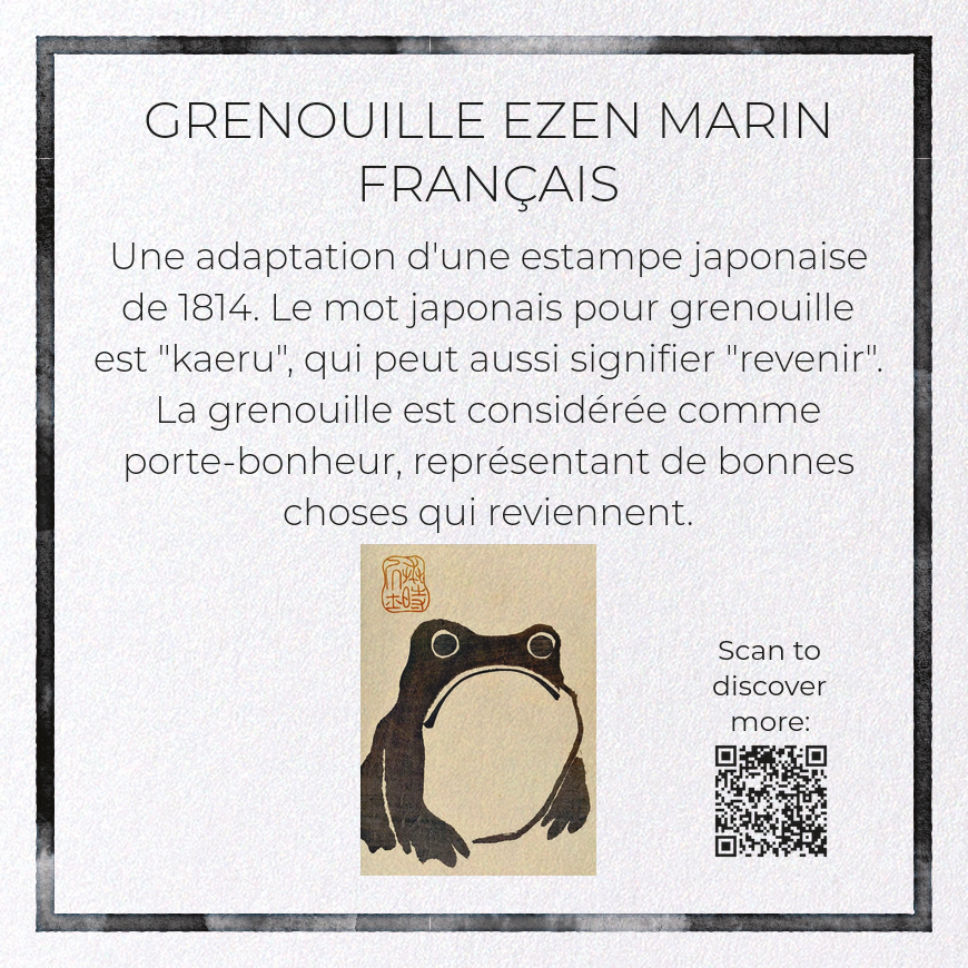 GRENOUILLE EZEN MARIN FRANÇAIS