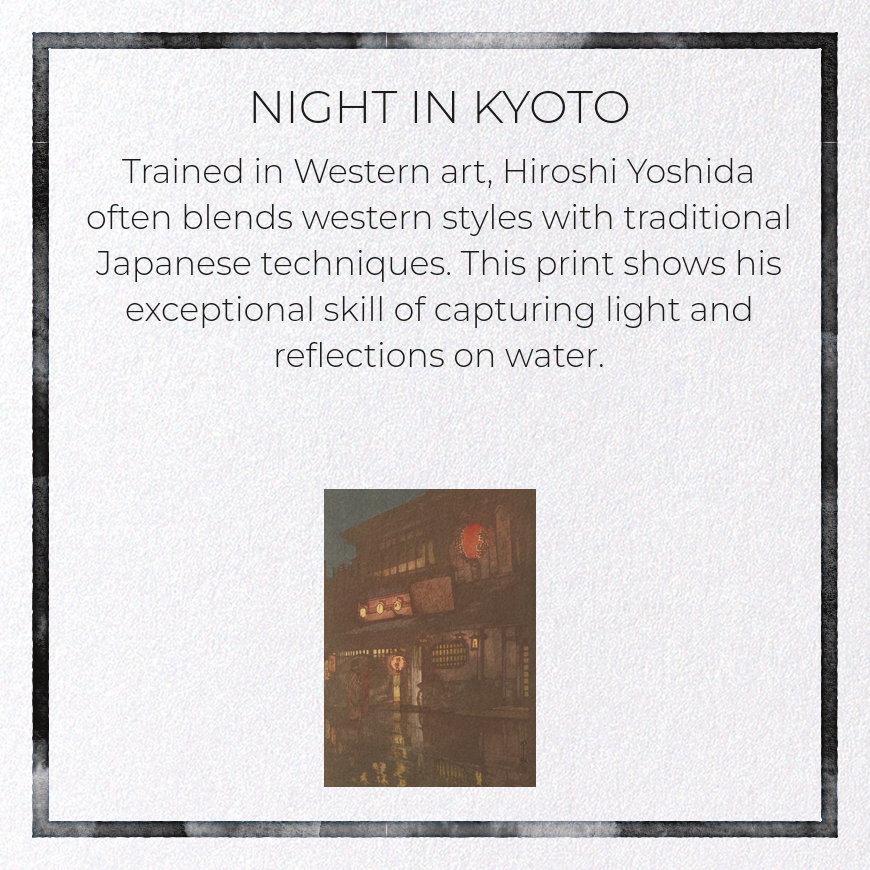NIGHT IN KYOTO