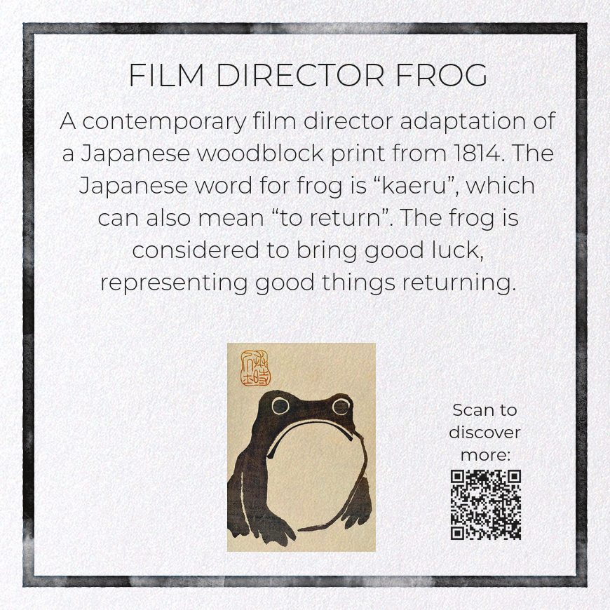 FILM DIRECTOR FROG