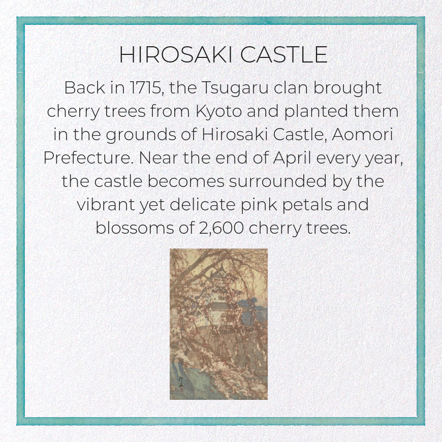 HIROSAKI CASTLE