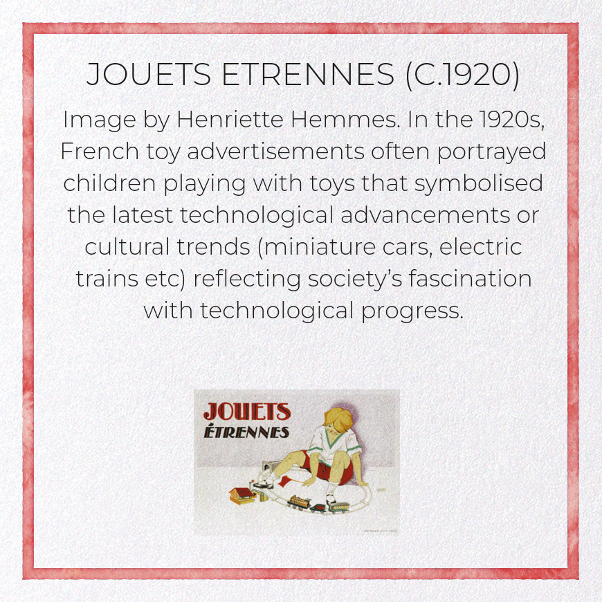 JOUETS ETRENNES (C.1920)