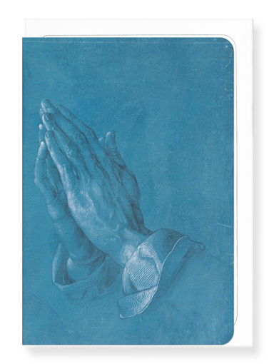 Ezen Designs - Praying hands - Greeting Card - Front