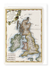 Ezen Designs - British isles (c.1760) - Greeting Card - Front