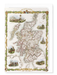 Ezen Designs - Map of Scotland (1851) - Greeting Card - Front