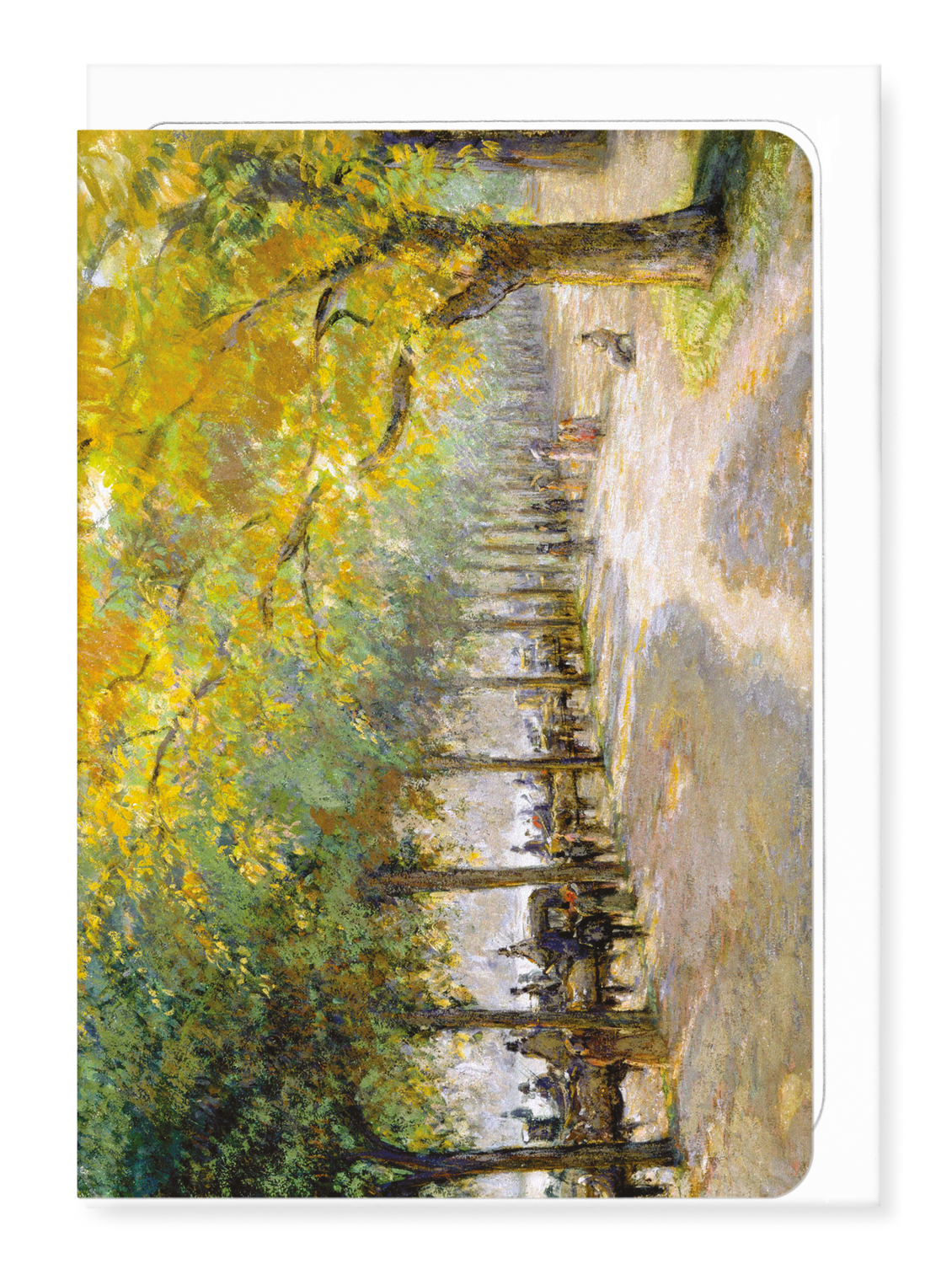 Ezen Designs - Hyde Park, London, 1890 - Greeting Card - Front