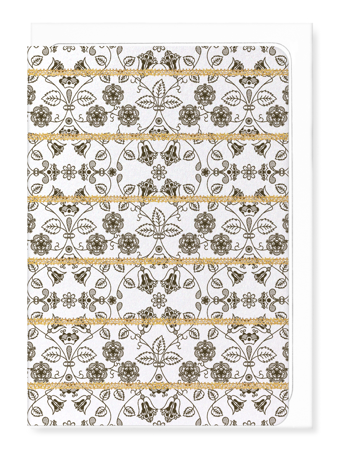 Ezen Designs - Partlet of Queen Elizabeth I (1573) - Greeting Card - Front