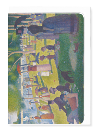 Ezen Designs - A Sunday on La Grande Jatte (1884) - Greeting Card - Front