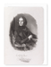 Ezen Designs - Portrait of Charles Dickens (1839) - Greeting Card - Front