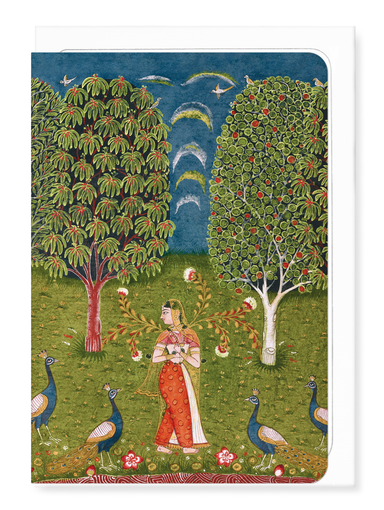 Ezen Designs - Gauri Ragini (c.1650) - Greeting Card - Front