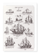 Ezen Designs - Sea Pictures Drawn with Pen and Pencil (1882) - Greeting Card - Front