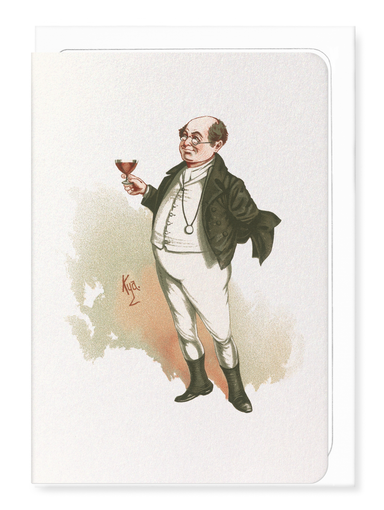 Ezen Designs - Mr. Pickwick (c.1889) - Greeting Card - Front