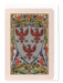 Ezen Designs - Queen's College Crest - Greeting Card - Front