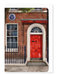 Ezen Designs - Front Door of Charles Dickens Museum Day - Greeting Card - Front