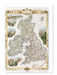 Ezen Designs - British Isles (1851) - Greeting Card - Front