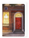 Ezen Designs - Front Door of Charles Dickens Museum Night - Greeting Card - Front