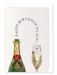 Ezen Designs - Freemason Birthday Champagne - Greeting Card - Front