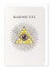 Ezen Designs - All seeing eye - Greeting Card - Front