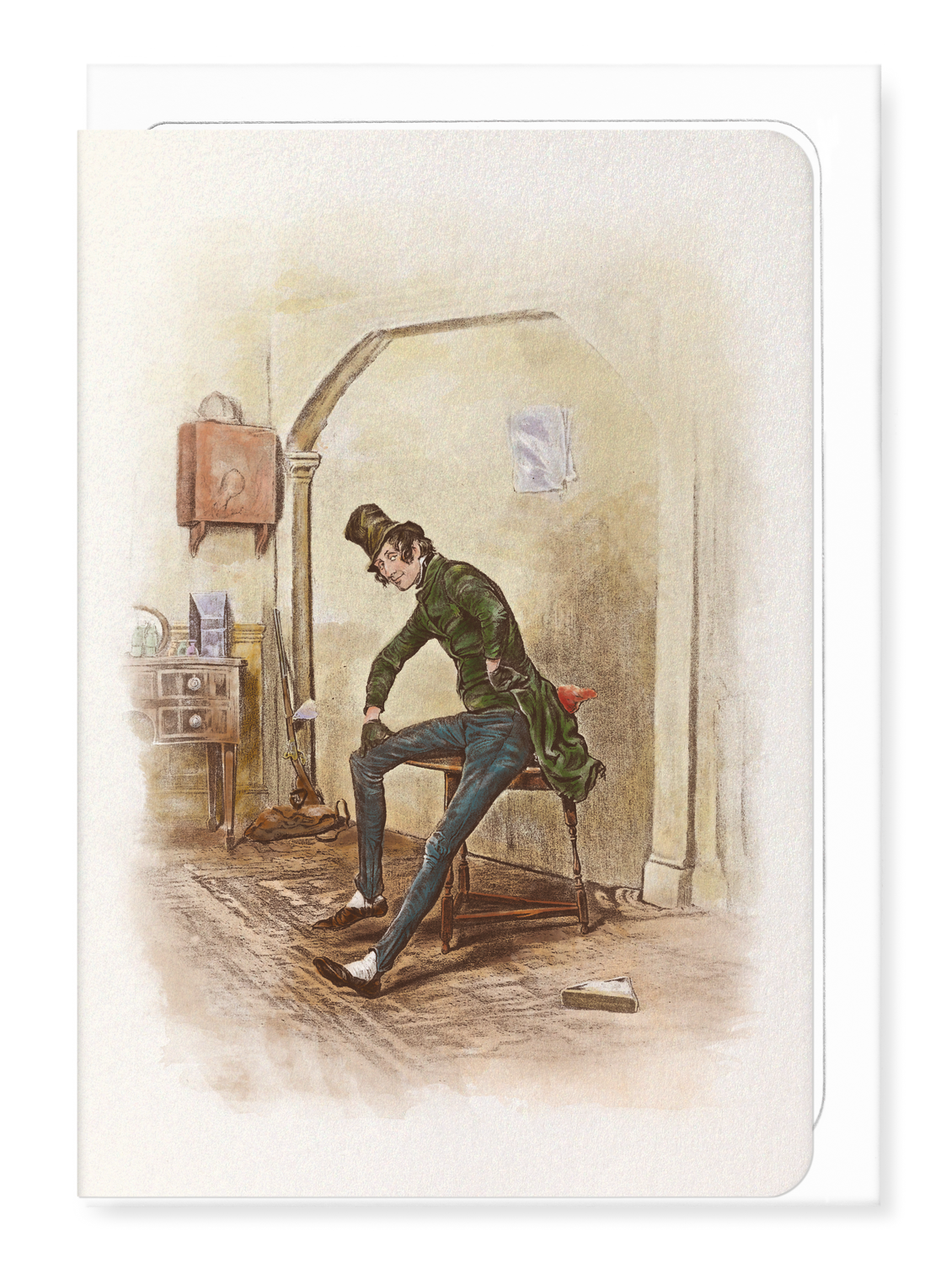 Ezen Designs - Alfred Jingle - Greeting Card - Front