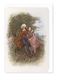 Ezen Designs - Nell and her grandfather - Greeting Card - Front