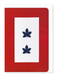 Ezen Designs - Canadian Service Flag – Two in Service (1917–1918) - Greeting Card - Front