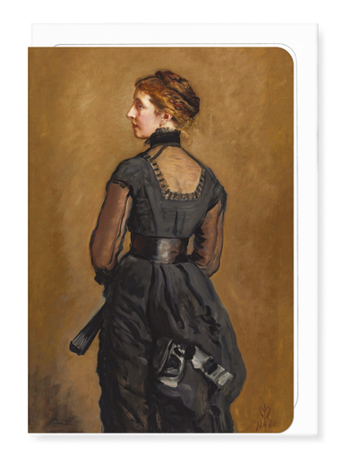 Ezen Designs - Portrait of Kate Perugini: Daughter of Charles Dickens (1880) - Greeting Card - Front