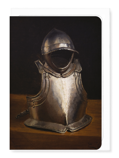 Ezen Designs - Armour and Helmet Thielska (1877) - Greeting Card - Front