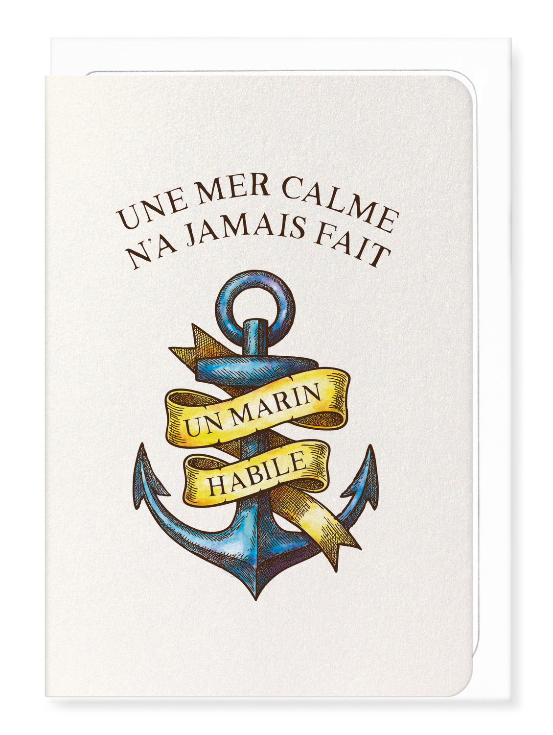 Ezen Designs - Un Marin Habile - Greeting Card - Front