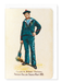 Ezen Designs - Marin de la Série Militaire Française (1886) - Greeting Card - Front