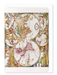 Ezen Designs - Carte du Monde Vintage (1660) - Greeting Card - Front