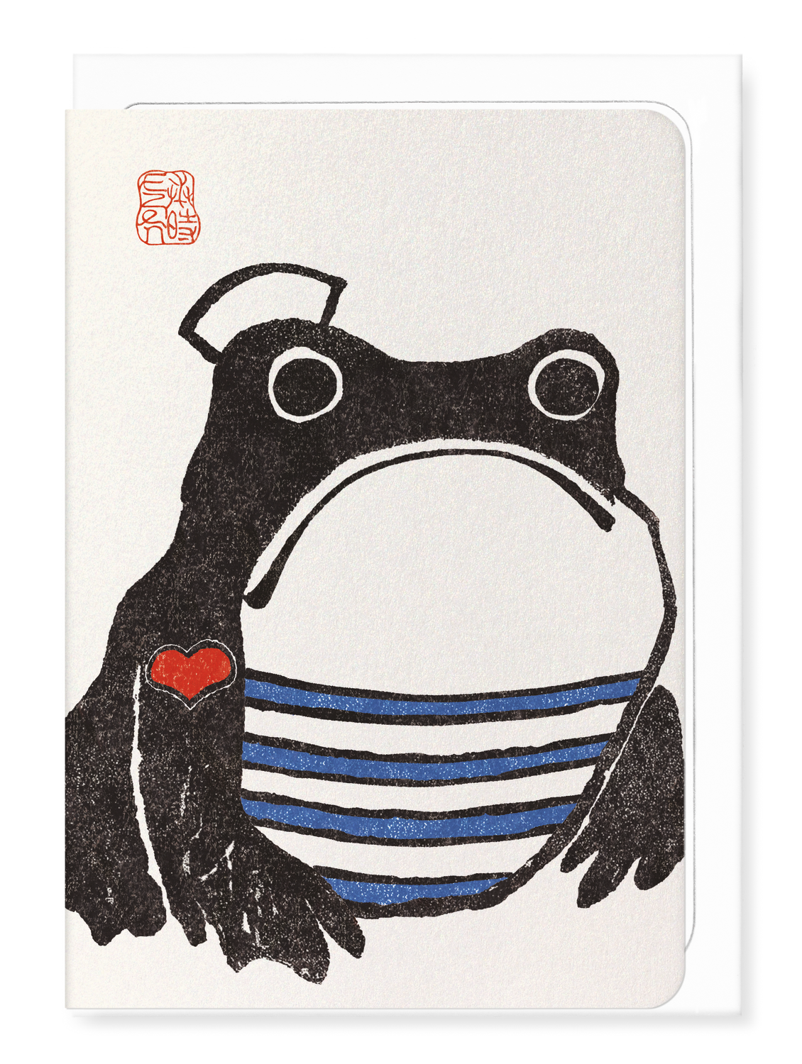 Ezen Designs - Grenouille Ezen Marin - Greeting Card - Front