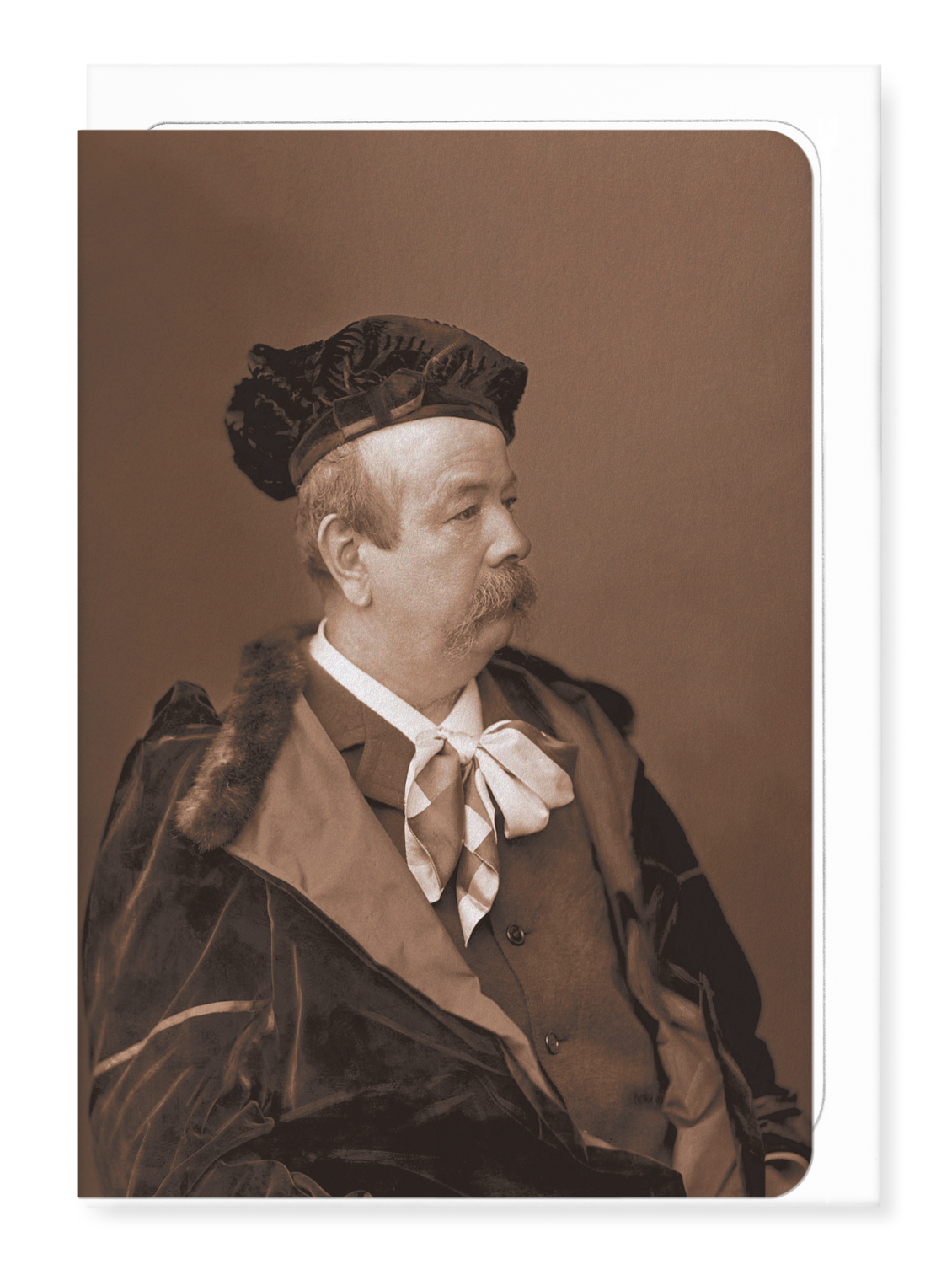 Ezen Designs - Charles Frederick Worth (1895) - Greeting Card - Front