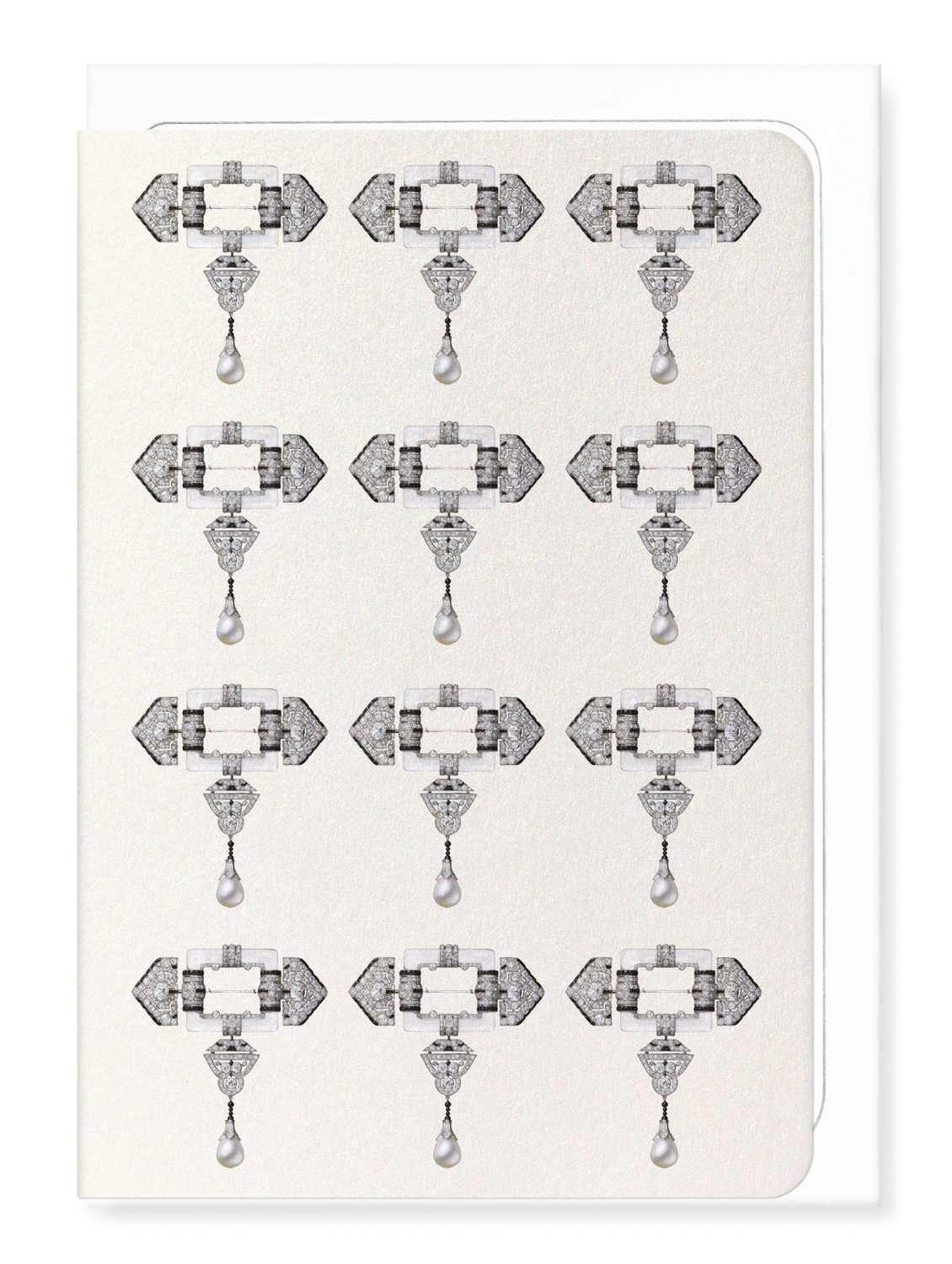 Ezen Designs - Broche Cartier (1924) - Greeting Card - Front