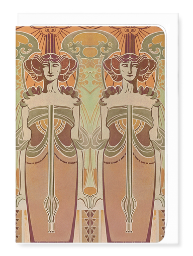 Ezen Designs - Art décoratif moderne, Vol. I – Planche 37 (1910)-A - Greeting Card - Front