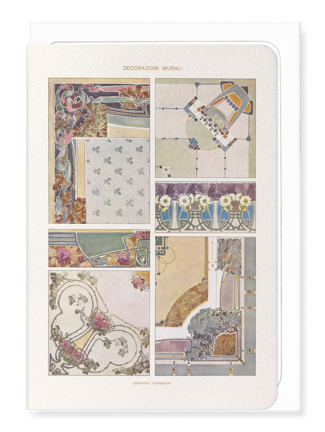 Ezen Designs - Art décoratif moderne Vol. I - Planche 54 (1910) - Greeting Card - Front