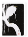 Ezen Designs - Egret in winter (c.1910) - Greeting Card - Front