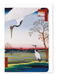 Ezen Designs - Cranes at Mikawa Island (1857) - Greeting Card - Front