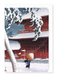 Ezen Designs - Temple in snow - Greeting Card - Front