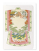 Ezen Designs - Kimono of Lucky Symbols and Wooden Fans (1899) - Greeting Card - Front