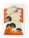 Ezen Designs - Kimono of Cherry Blossom and Drum (1899) - Greeting Card - Front